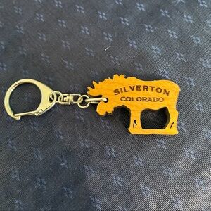 Silverton Colorado Keychain Moose